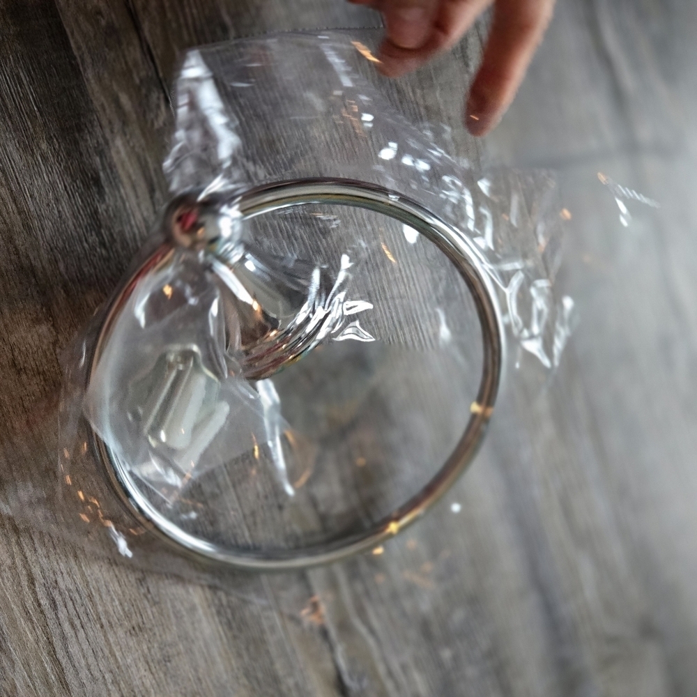 Silver Towel Ring